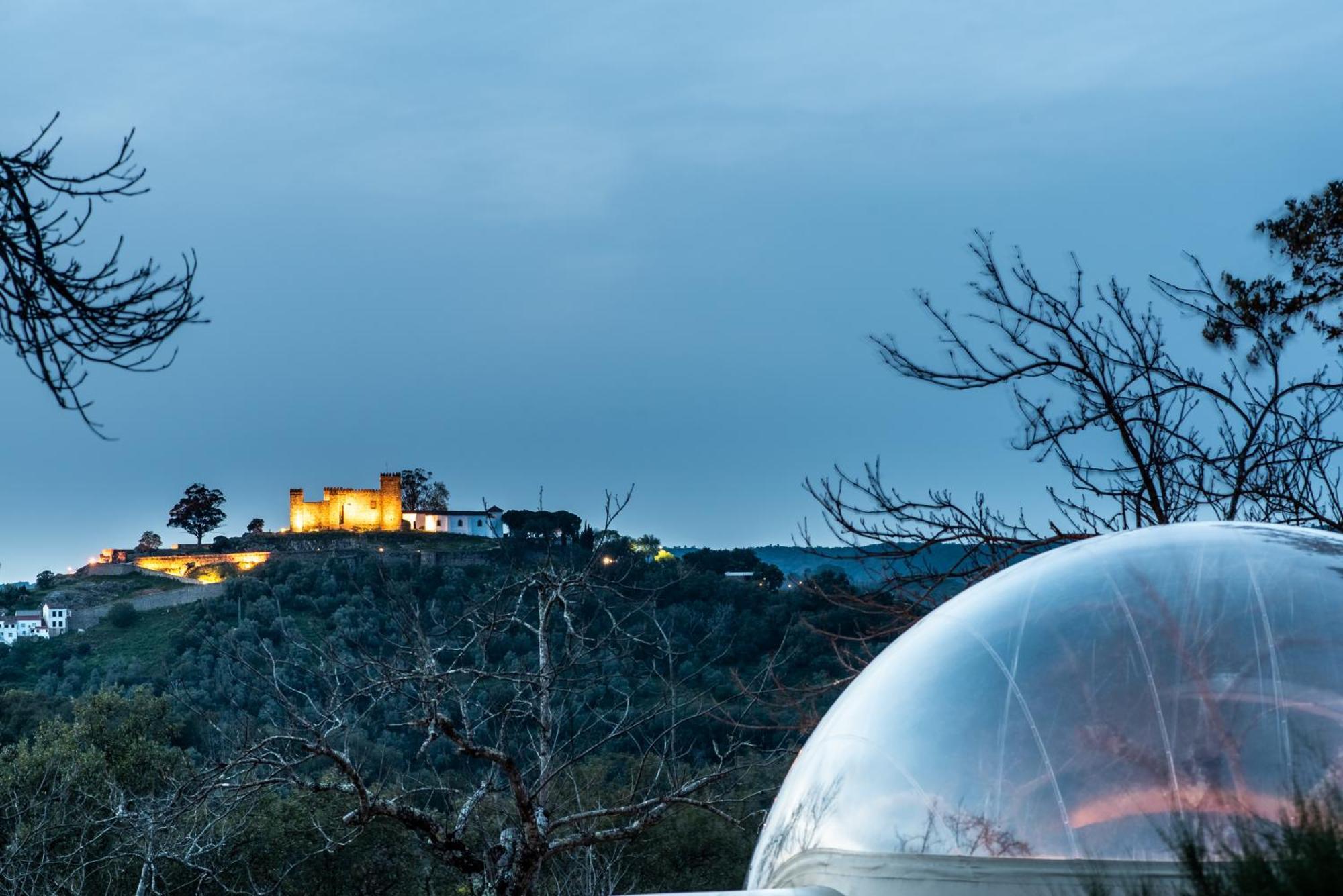 Horizonte Bubble Rooms Cortegana Esterno foto