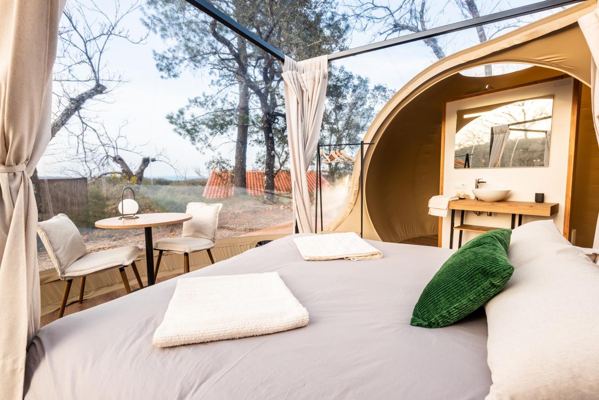 Horizonte Bubble Rooms Cortegana Esterno foto